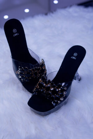 Embellished heels