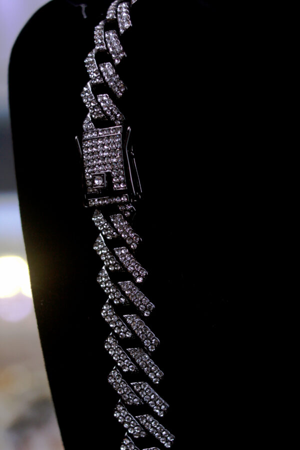 Cuban Ice Link Silver chain
